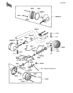 KZ1000 Поворотники