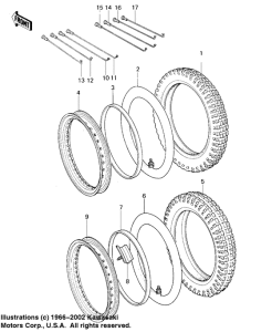 KDX80 Колеса,покрышки
