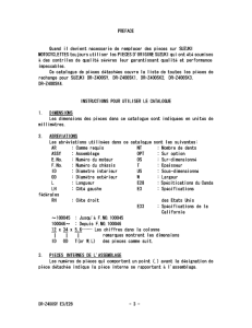 DR-Z400 Catalog preface
