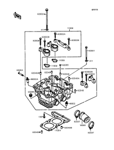 EL250 Головка цилиндров