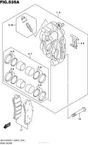 GSX-S1000F (ABS) Передние тормоза