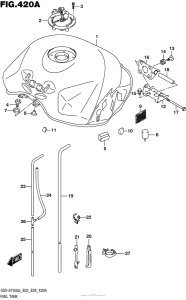 GSX-S750 (ABS) Fuel Tank (For Ykv,ajx)
