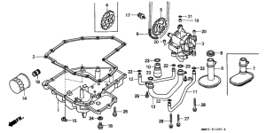  Oil filter / oil pan /  oil pump