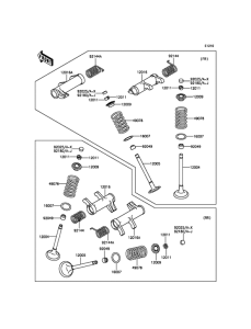 VN900 Клапана