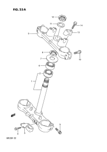 RM125 Траверса нижняя