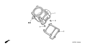 CBR125RS Цилиндр