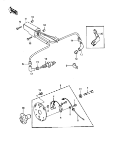 KZ1000 Зажигание