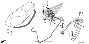 NHX110 Сиденье
