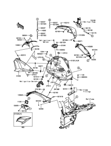 ZR800 Топливный бак
