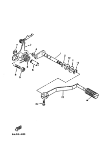 YSR80 YSR80D Shaft shift