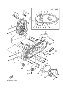 YP250G ｸﾗﾝｸｹｰｽ