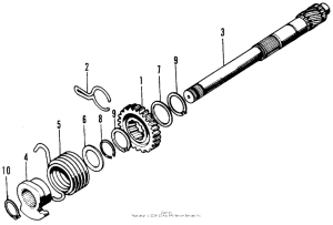Z50A Кик стартер