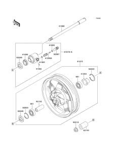  Переднее колесо