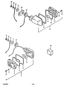 GS450 Поворотники