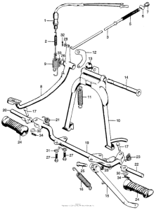 CL100 Cl / 100 / smain stand + step bar k2