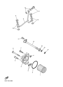 WR450FS Масляный фильтр
