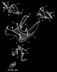 YH50 Подножки