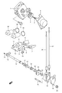 TS125 Клапан выхлопа