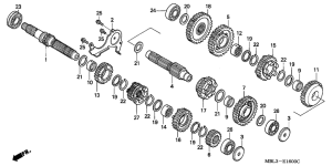 NT650 Трансмиссия