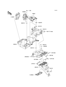 ZR1200 Задний бампер