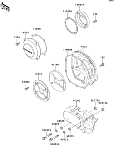 ZG1200 Крышки двигателя