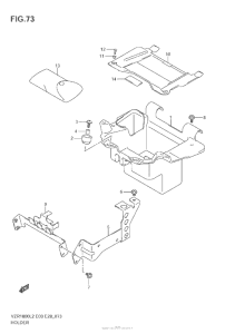 VZR1800 Держатель обтекателя