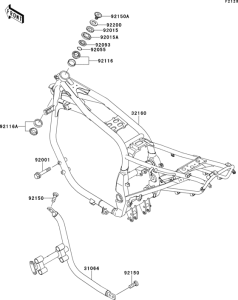 ZX1100 Рама