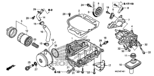 VFR1200F (DCT) Oil pump (2)
