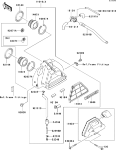 EN500 Воздушный фильтр