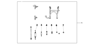XL1000V Stand main assy