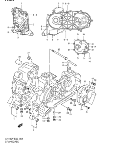 AN400 Картер двигателя