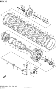 GSX-R1000 Сцепление