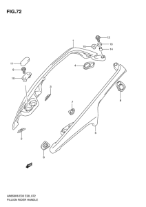 AN650 (ABS) Ручка пассажира
