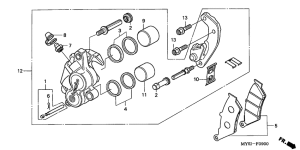  Передний суппорт