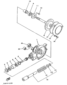 MA50 Ведущий вал