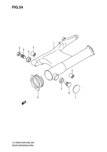 VL1500 Маятник задний