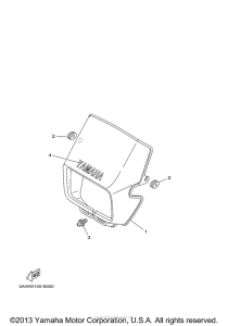 TW200MC Обтекатели