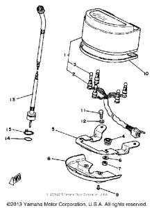 SR250H Спидометр