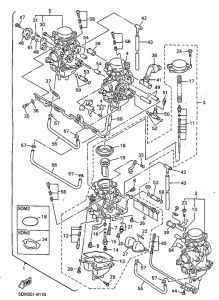 FZS600 Карбюратор