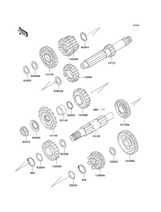 VN800 Трансмиссия