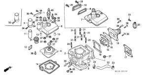 MTX125 Cylinder / cylinder head