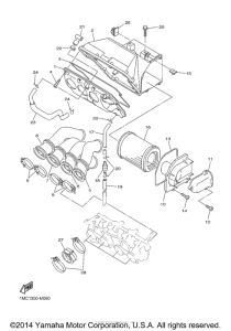 FJR1300 Впускная система