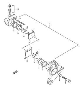 SMX50 Задний суппорт