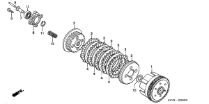 NX125 Бендикс