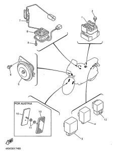 XJ900S Электрика 1