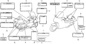 GL1500I Caution label (1)