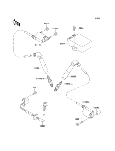 VN400 Система зажигания