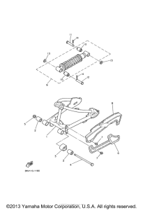 PW80M1 Задний рычаг подвески