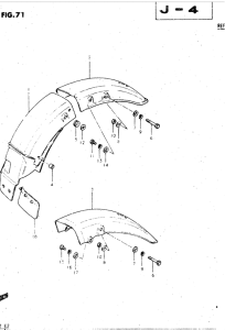 GS450 Заднее крыло