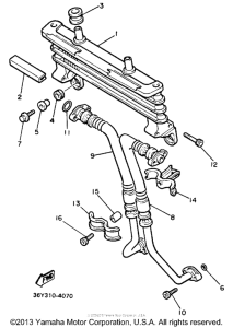 FJ1200S Масляный картер